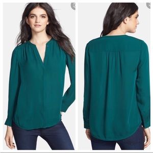 Joie Green Blouse— Stunning